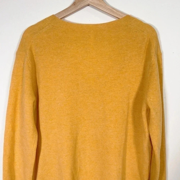 Aritzia The Group Babaton V-neck Sweater In Sumac Yellow - Picture 11 of 13